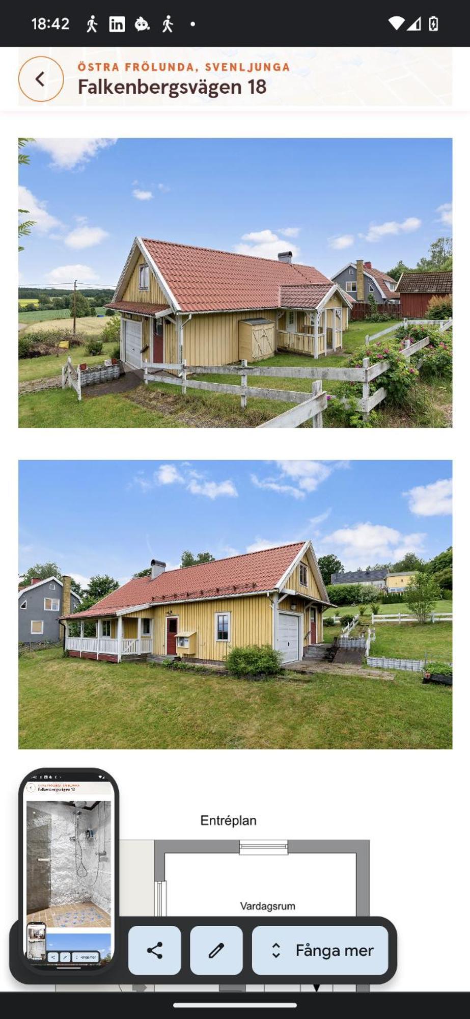 Villa Lilla Loevkulla à Ostra Frolunda Extérieur photo